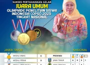 Jatim Pertahankan Gelar Juara Umum, Gubernur Khofifah Puji Budaya Riset Pelajar