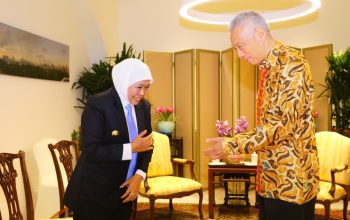 Program Rising Fellowship, Gubernur Khofifah Bertemu SM Singapura HE. Lee Hsien Loong Bahas Banyak Hal Strategis