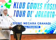 Khofifah Sambut Gowes Tour de’ Jakarta–IKN, Tekankan Semangat Kebersamaan Nusantara