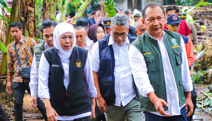 Penanganan Banjir Situbondo Dipastikan Terpadu, Gubernur Khofifah Fokus Sungai, Sawah, dan Layanan Warga