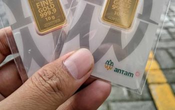 Harga Emas Anjlok Rp260 Ribu, Antam Dibanderol Rp2,86 Juta per Gram
