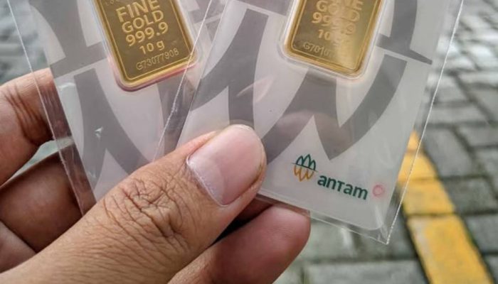 Harga Emas Anjlok Rp260 Ribu, Antam Dibanderol Rp2,86 Juta per Gram