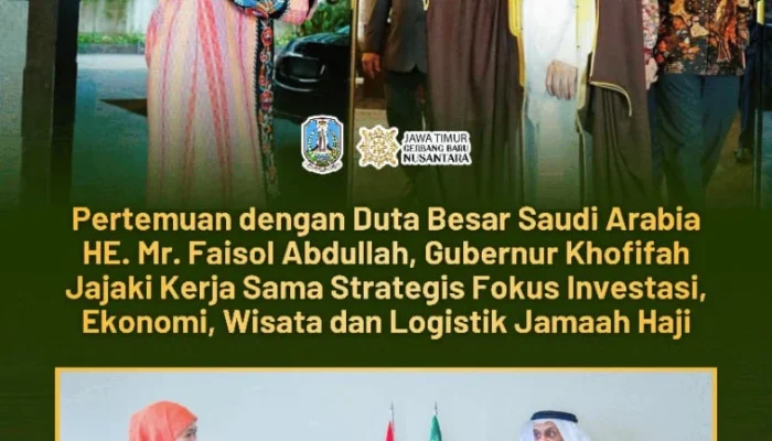 Gubernur Jatim Tawarkan Peluang Investasi dan Kerja Sama Pariwisata ke Arab Saudi
