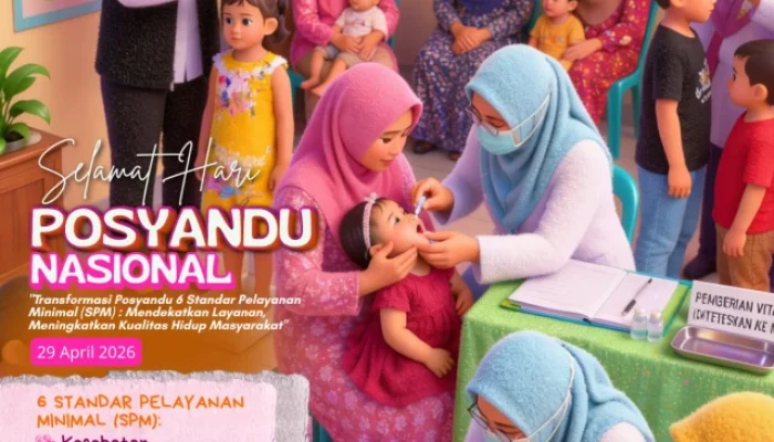 Peringatan Hari Posyandu Nasional 2026, Gubernur Khofifah Tekankan Transformasi Posyandu Berbasis 6 SPM