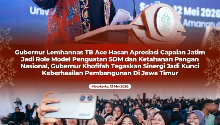 Gubernur Khofifah Dipuji Lemhannas, Jatim Jadi Role Model Nasional Penguatan SDM Berkualitas