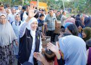 Gubernur Khofifah Tinjau Wafa Farm Mojokerto, Pilih Sapi Belgian Blue Hampir 1 Ton untuk Kurban