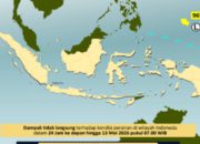 BMKG Pantau Bibit Siklon Tropis 96W di Samudera Pasifik Utara Papua, Masyarakat Diminta Waspada