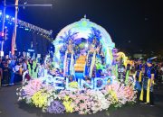 Harmoni Laut dan Budaya, Mobil Hias Pelindo Jadi Sorotan di Surabaya Vaganza 2026