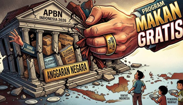 Program Makan Bergizi Gratis Jadi Sorotan, Pemerintah Klaim Dorong Ekonomi Daerah