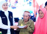 Gubernur Khofifah Hadiri HLUN 2026, Ribuan Lansia Jatim Dapat Bantuan Sosial