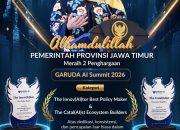Jatim Raih Dua Penghargaan GARUDA AI Impact Summit 2026, Gubernur Khofifah: AI Jadi Kunci Pelayanan Publik