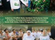 Buka Jambore Perhutanan Sosial,Gubernur  Khofifah Targetkan Agroforestri Kopi Jatim Makin Berdaya Saing