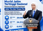 Gubernur Khofifah: Prestasi SNBP-SNBT 2026 Bukti Pendidikan Jawa Timur Semakin Unggul
