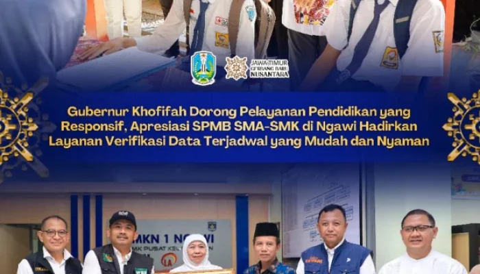 Gubernur Khofifah Tekankan Pendidikan Berkualitas, SPMB Ngawi Hadirkan Layanan Ramah Masyarakat