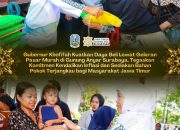 Kendalikan Inflasi,Gubernur Khofifah Hadirkan Pasar Murah dengan Harga Sembako di Bawah Pasar