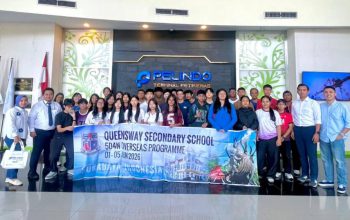 Pelajar Singapura Kunjungi Terminal Teluk Lamong, Pelajari Sistem Pelabuhan Berbasis Digital