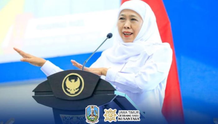 Gubernur Khofifah Indar Parawansa Dorong Penguatan SDM dan Tata Kelola di Rakerprov KONI Jatim 2026