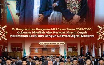 Gubernur Khofifah: Sinergi Pemprov dan MUI Jatim Penting untuk Mencegah Kerentanan Sosial di Tengah Disrupsi Digital