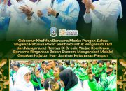Gerakan Hajatan di Gresik, Gubernur Khofifah Sebut Bantuan Pangan Jadi Jaring Pengaman bagi Sektor Informal