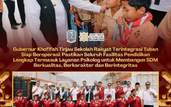Gubernur Khofifah Tinjau Sekolah Rakyat Terintegrasi Tuban, Pastikan Siap Cetak SDM Unggul dan Berkarakter