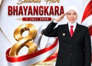 Peringati Hari Bhayangkara Ke-80, Gubernur Khofifah Dorong Polri Semakin Profesional, Humanis dan Presisi