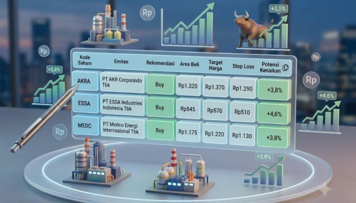 Trading Hari Ini, Analis Ungkap Saham Energi, Bank, dan Konsumer dengan Target Harga Menarik