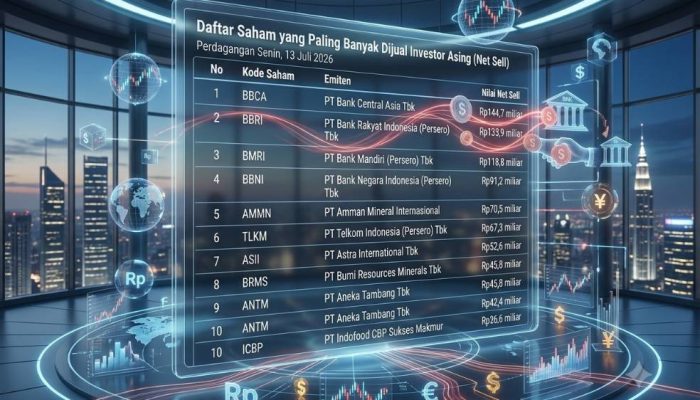 Profit Taking Investor Asing Meningkat, Net Sell Rp437,6 Miliar Seret Saham Perbankan dan Blue Chip