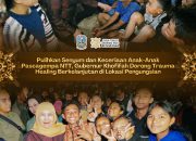 Pulihkan Mental Korban Gempa NTT, Gubernur Khofifah Kirim Tim Trauma Healing ke Pengungsian