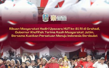 Khofifah: Antusiasme Warga di Grahadi Jadi Modal Sosial Perkuat Nasionalisme dan Persatuan