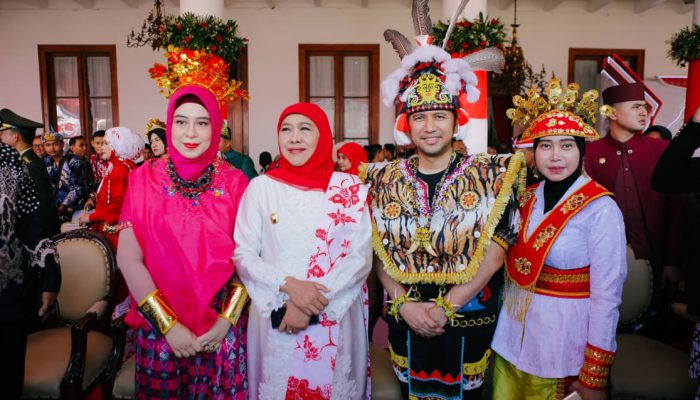 HUT ke 81 RI, Gubernur Khofifah Pesan Generasi Muda Jatim Miliki Integritas, Karakter dan Semangat Kebangsaan**