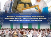 Gubernur Khofifah Tekankan Pendidikan Bukan Sekadar Akademik, Dorong Siswa Jombang Jadi Generasi Adaptif