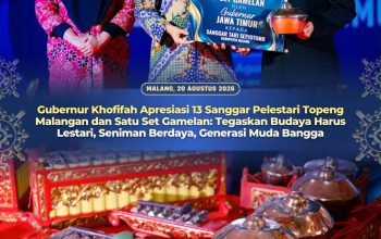 13 Sanggar Topeng Malangan Dapat Dukungan Pemprov Jatim, Gubernur Khofifah Fokus pada Regenerasi