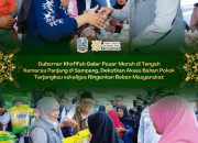 Gelar Pasar Murah di Desa Kedungdung, Khofifah Pastikan Kebutuhan Pangan Warga Tetap Terpenuhi