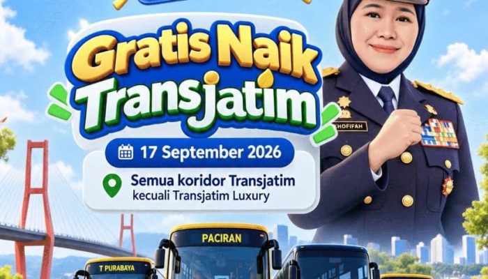 Trans Jatim Gratis di Harhubnas 2026, Khofifah Soroti Manfaat untuk Atasi Macet dan Polusi