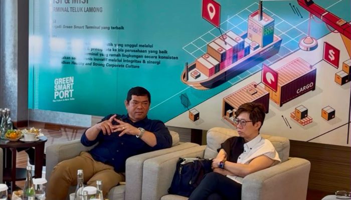 Perkuat Hub Logistik Nasional, PT Terminal Teluk Lamong Sambut Kunjungan Strategis OOCL