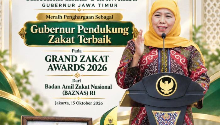 Khofifah: Zakat Bukan Sekadar Kewajiban, tetapi Kekuatan untuk Kemandirian Ekonomi Umat