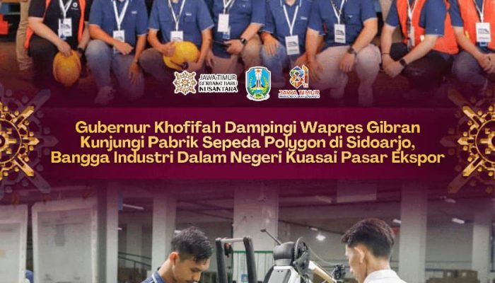 Khofifah Apresiasi Polygon, Produk Sepeda Indonesia yang Bersaing di Pasar Internasional