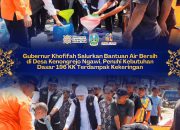 Bantu Warga Hadapi Kemarau, Khofifah Salurkan Tangki Air, Tandon, dan Ratusan Jeriken di Ngawi