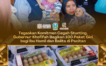Cegah Stunting Sejak Dini, Khofifah Beri Bantuan Gizi bagi Ibu Hamil dan Balita di Pacitan