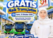 Gubernur Khofifah Gratiskan Trans Jatim pada 12 Oktober, Ajak Warga Beralih ke Transportasi Publik