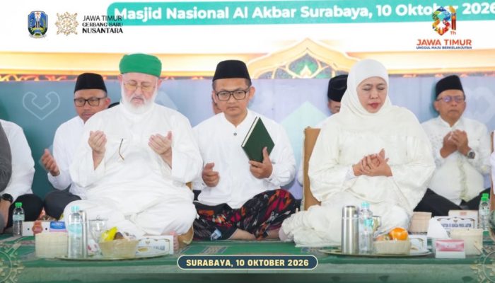 Jelang HUT ke-81 Jatim, Khofifah Perkuat Ikhtiar Spiritual Lewat 810 Kali Khataman Al-Qur’an